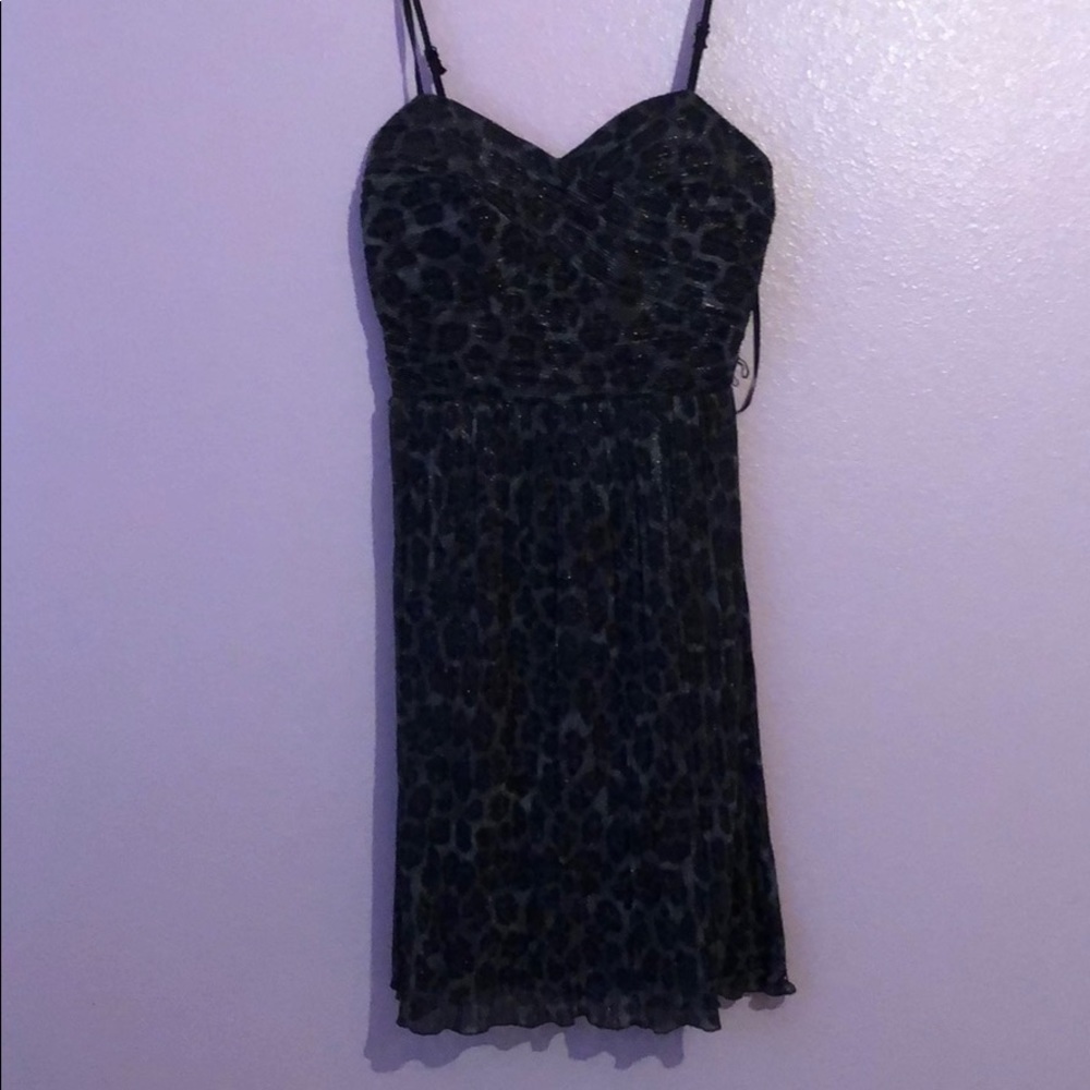 Leopard print dress